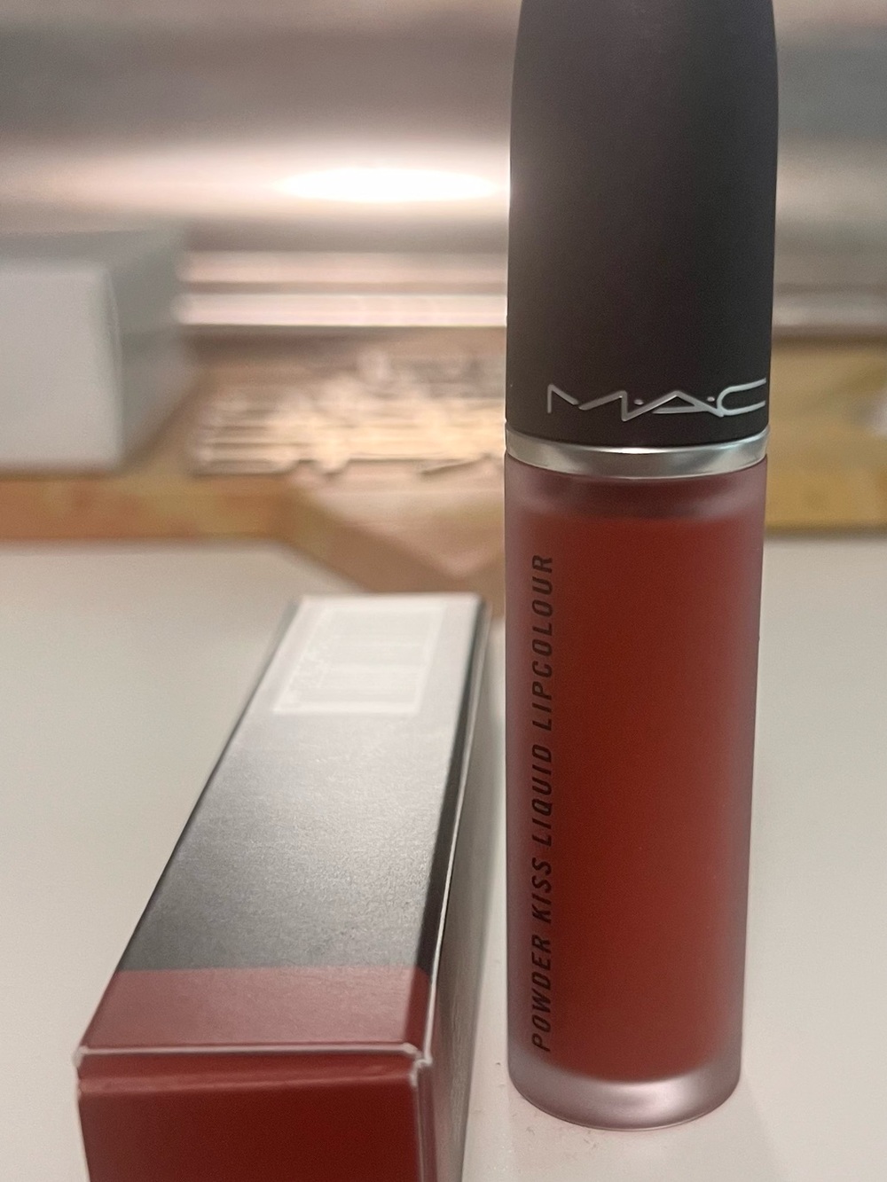 MAC Cosmetics Powder Kiss Liquid Lipcolour - Devoted to Chile